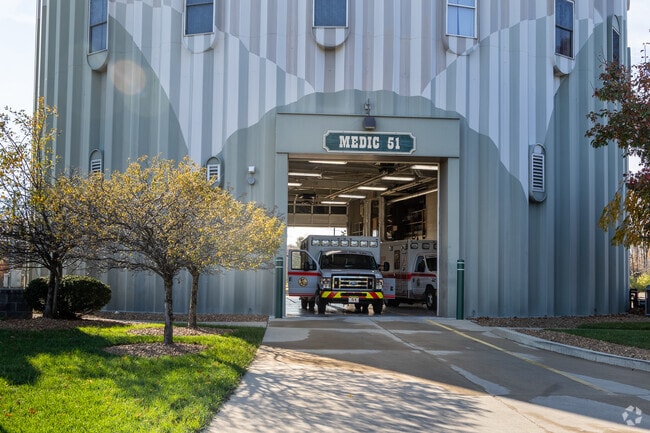 Withamsville’s fire station is uniquely housed inside the town’s water tower.
