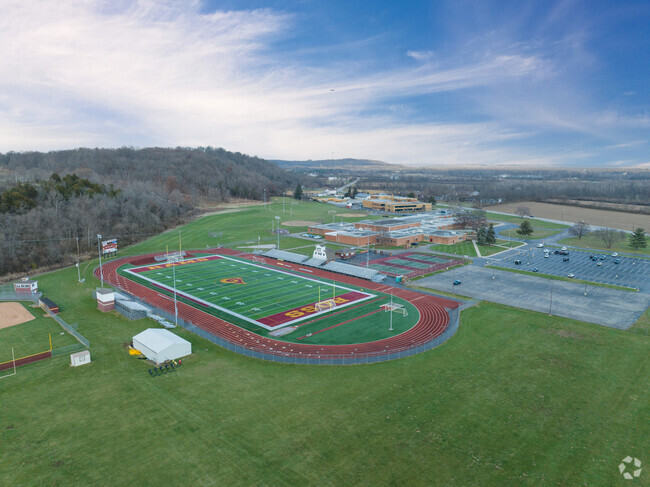 The Ross Middle School football field.
