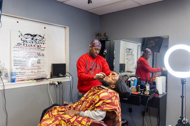 Razor Sharp Barbershop & Salon on Maple Avenue is where style meets precision.