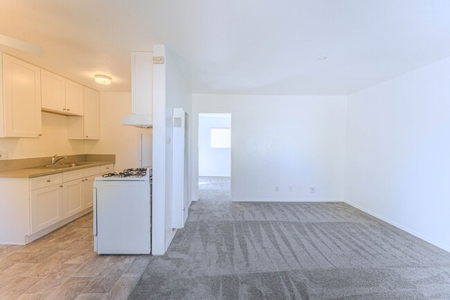 Kitchen and living room