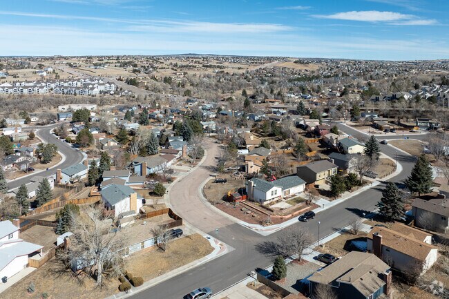 Falcon Estates offers small and larger lots with plenty of established trees.