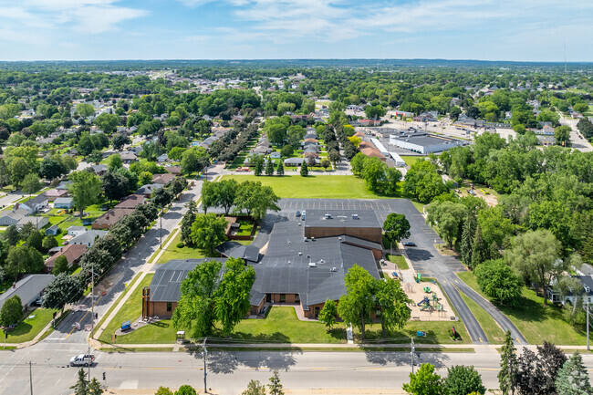 Green Bay Trinity Lutheran School is in the Prebble neighborhood.