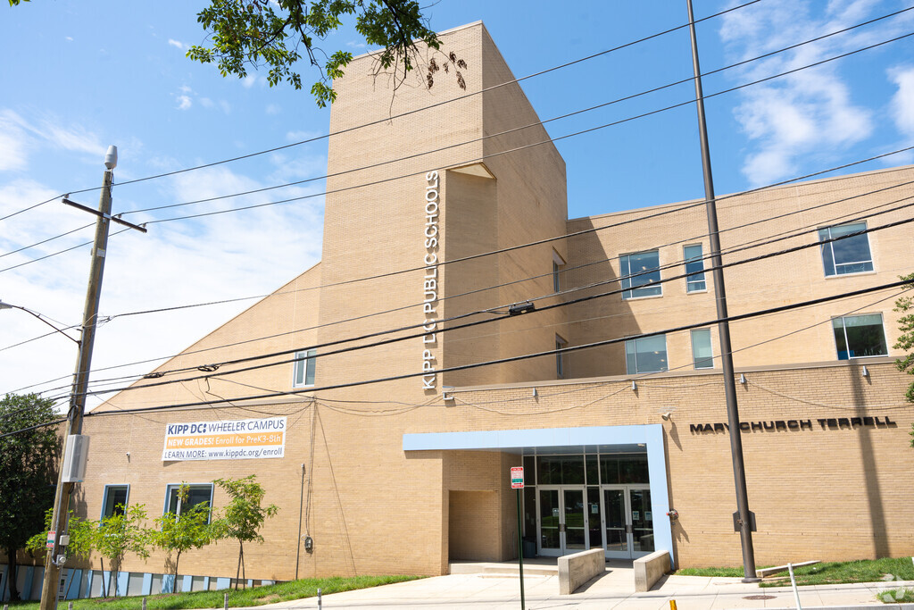 KIPP DC Wheeler Campus serves 300 students from fifth grade to eighth grade.