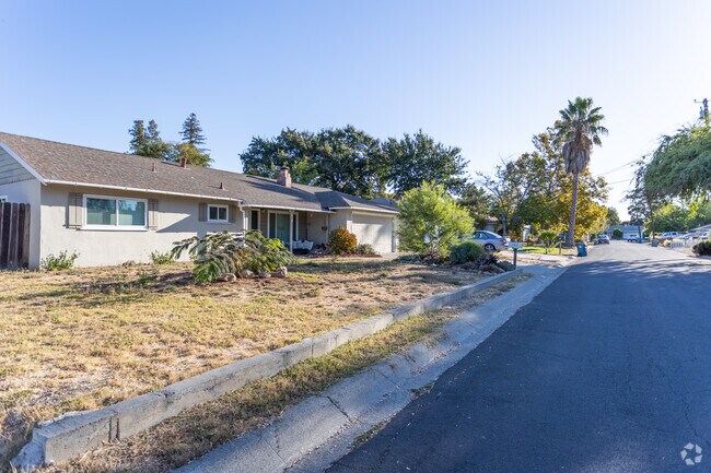 Ranch-style homes line the quiet streets of Fair Oaks in Pleasant Hill.