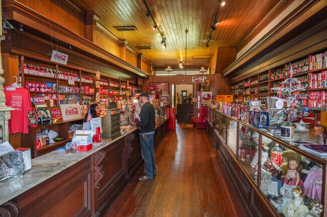 The Biedenharn Coca-Cola Museum in Vicksburg, Mississippi, is where Coca-Cola was first bottled in 1894.