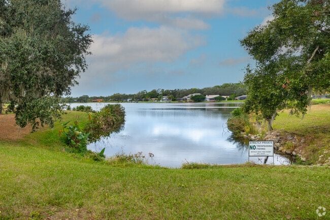 The scenery along the lakes in Bent Tree is peaceful and serene.