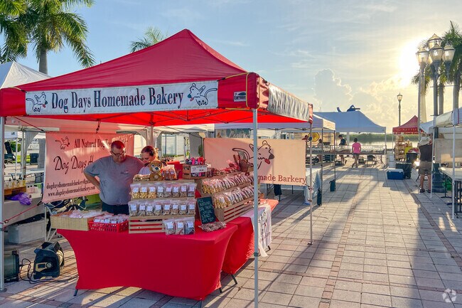 The Farmers Market welcomes area residents every Saturday morning.