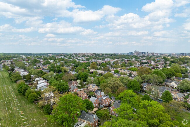 A quiet community just outside of the city awaits you in Union Park Gardens.