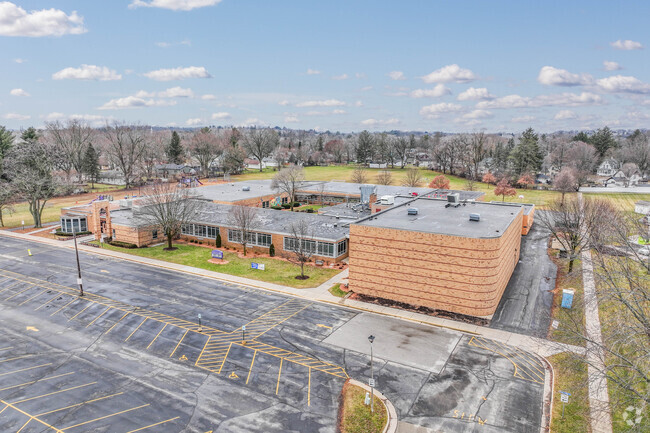 Park Lawn Elementary School has a large campus.