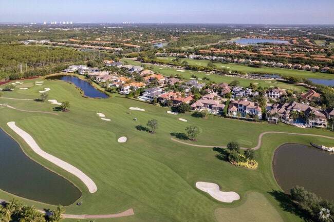 Talis Park is an active golfing community with a mixture of home styles.