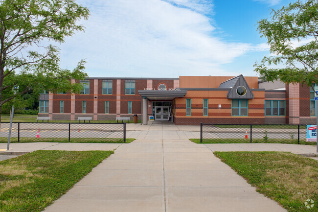 Students at the Leroy L. Wood Elementary School in Fairhaven enjoy learning and developing.