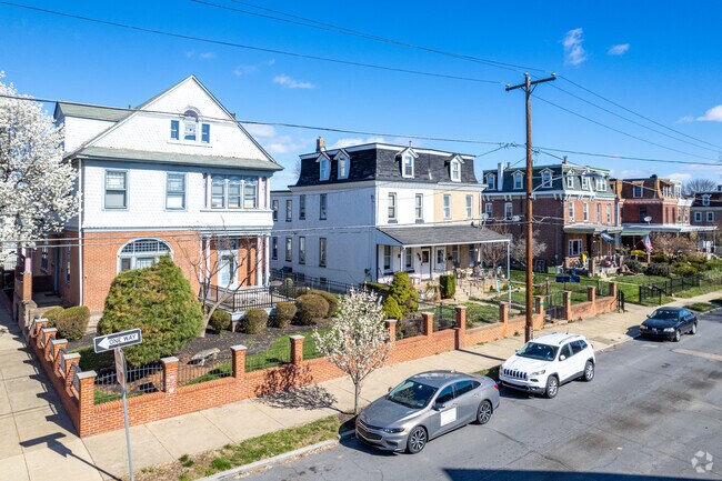 You may find Italiante style homes in Tacony neighborhood.