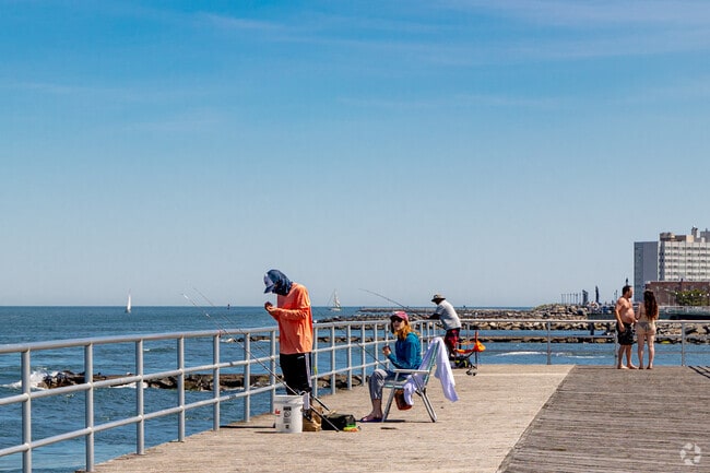 Try Fishing along the coast on the Uptown Atlantic City boardwalk.