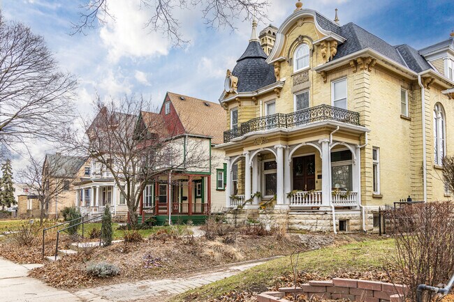 There are some breathtaking, Victorian homes in the Concordia neighborhood.