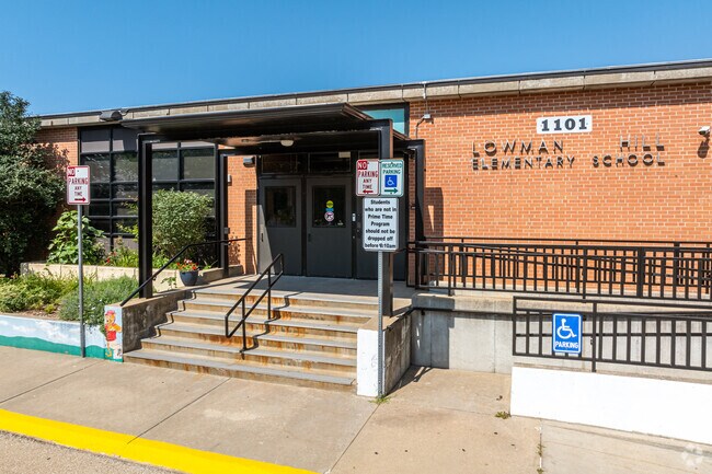 Lowman Hill Elementary is located at 101 SW Garfield Avenue in Topeka, Kansas.