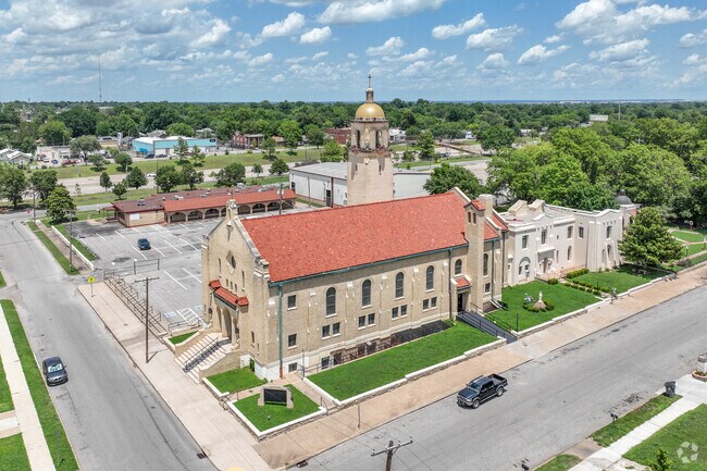 San Miguel School of Tulsa started in the basement of St. Francis Xavier Church.