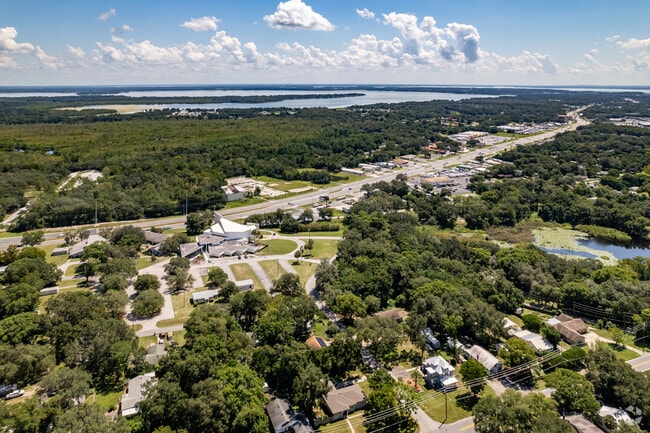 A beautiful aerial view of Fruitland Park.