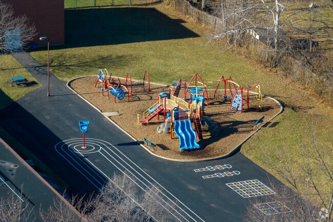 Dorn Elementary School has a great playground for students.
