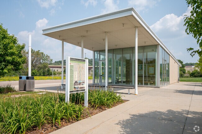 The Red Rock Transit Station in the city of Newport.