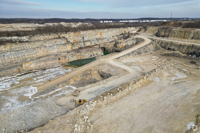 Huntington is commonly referred to as Lime City for the many limestone quarries in the area.