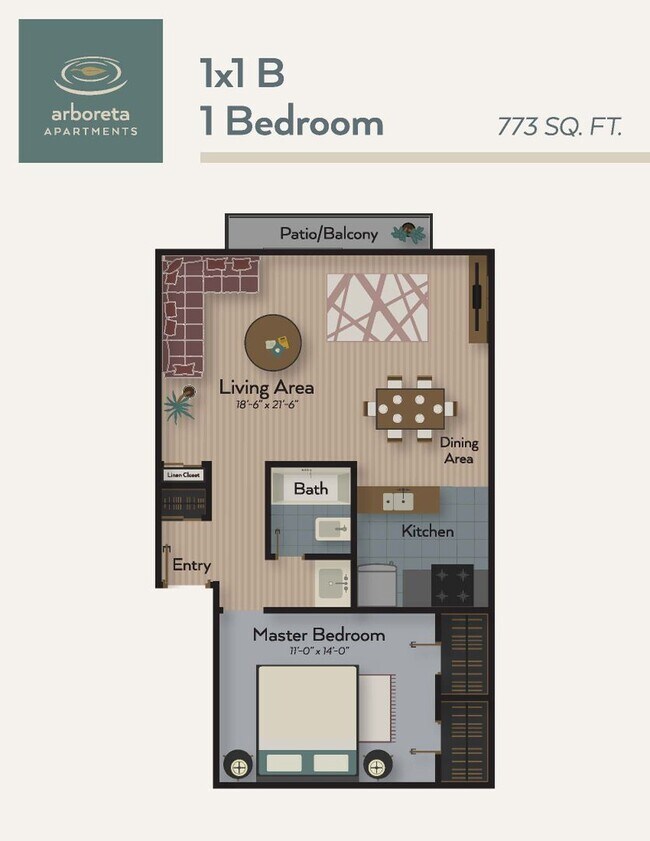 Arboreta Apartments - Newly Renovated in 2024 with in-unit Washer/Dryer!, Aurora, CO 80014 - photo 3