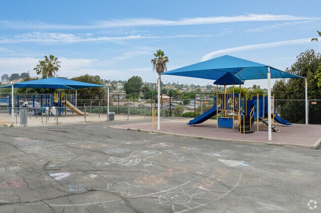 Students at Rancho Elementary School in La Presa love to play.