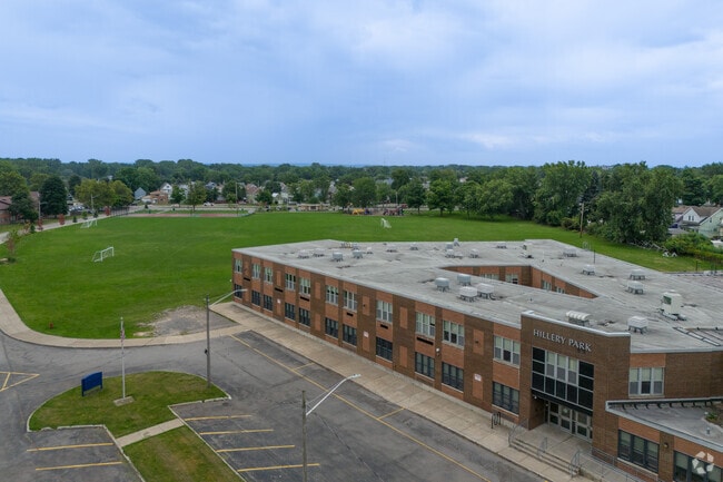 Hillery Park Elementary School in Cazenovia Park receives a C rating in Academics on Niche.