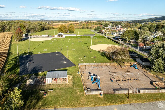 Many outdoor, family-friendly activities can be found at Noel Hertzog Fields.