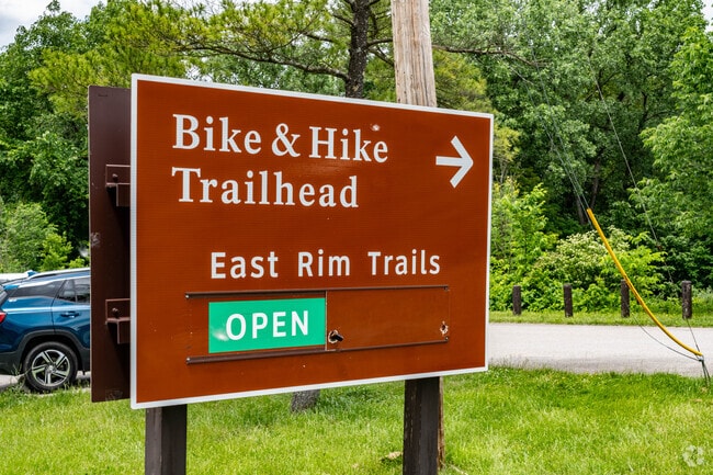 The East Rim Mountain Bike Trails near Boston Heights offer a challenging test of your skills.
