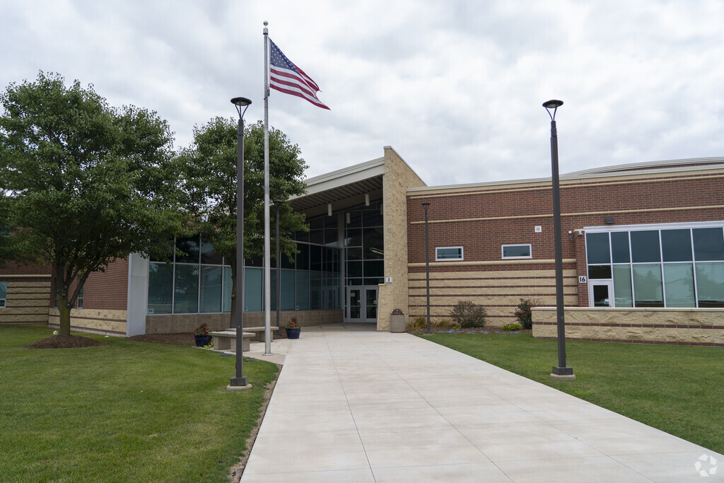 Orenic Intermediate School building in Caton Farm.