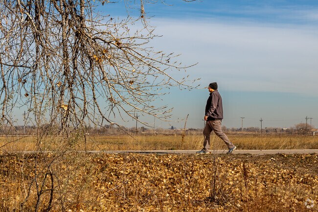 The Poudre River Trail is a scenic, multi-use pathway spanning over 21 beautiful miles.