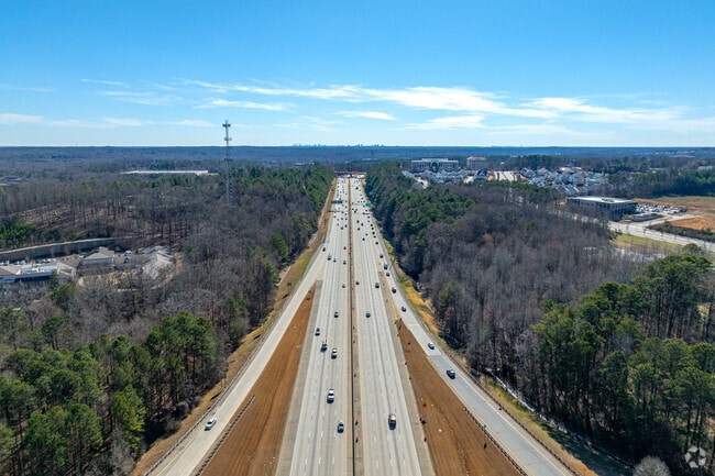 Alpharetta is situated north of Atlanta along Georgia's Highway 400.