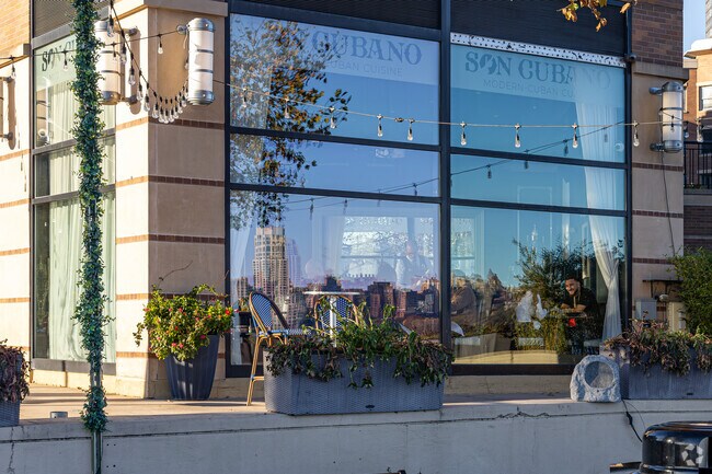 Son Cubano offers waterfront dining and is a short ride from Union City.