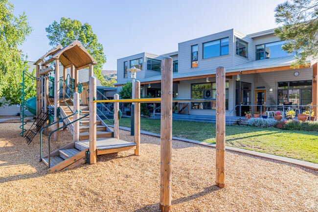 Marin Montessori School has a has a new playground for its students.