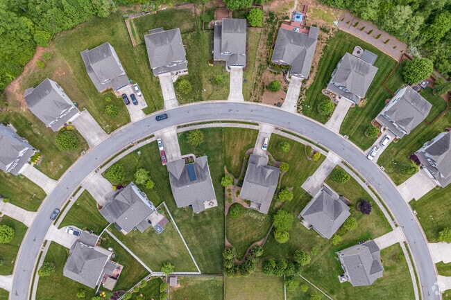 Residences in Festival Park are situated on quarter-acre lots or larger.