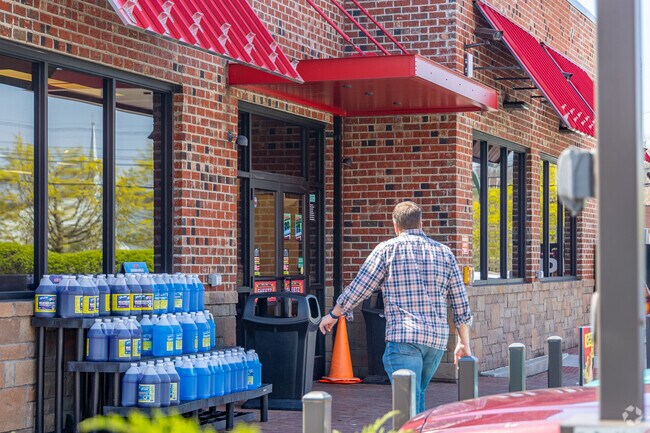 The Sheetz located in Franklin Park is the centerpiece to the town and is always bustling.