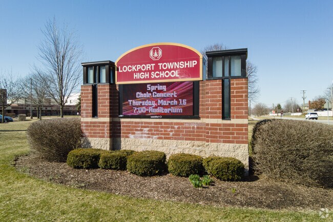 Lockport High School nurtures student growth and academic development.