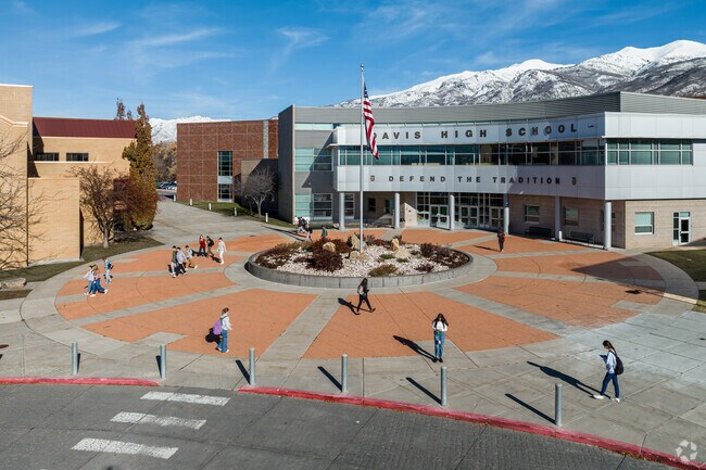 Fruit Heights teens often graduate from Davis High School.