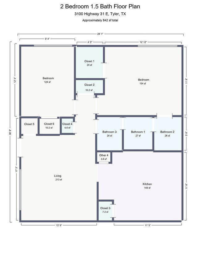 Welcome to Oxford Pointe Apartments – Comfortable Living with a Country Charm in Tyler, TX, Tyler, TX 75702 - photo 7