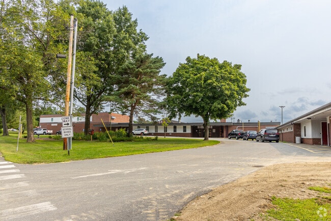 The Fruit Street School in the Tree Streets neighborhood of Bangor, ME.