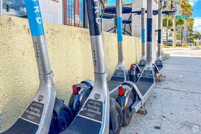 Want to get down the street to the next bar quickly, then hop on a rental scooter in SoHo.