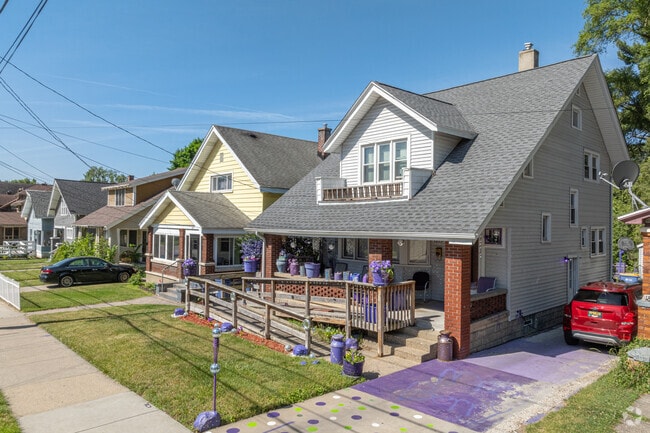 Garfield Park streets are lined with charming bungalow-style homes.