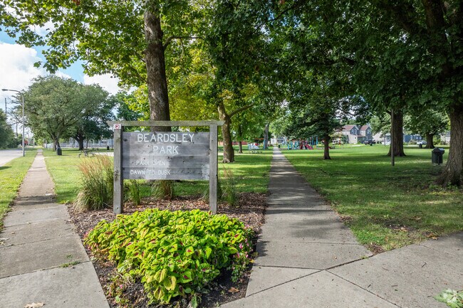 Beardsley Park sits in a quiet Champaign neighborhood.