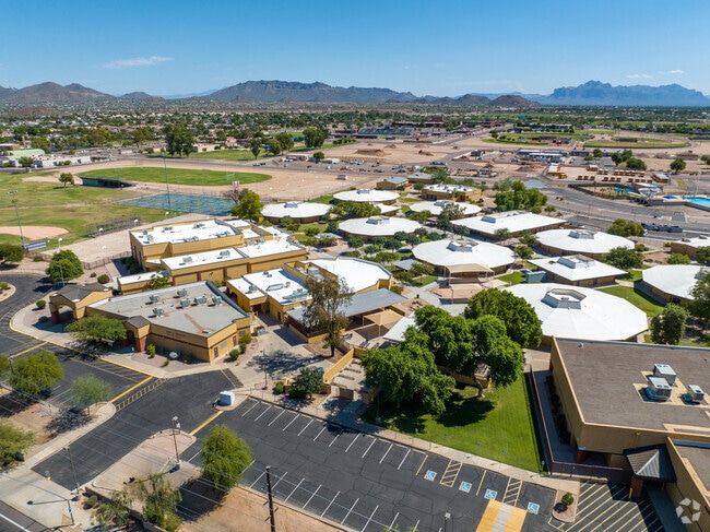 Fremont Junior High School is located on Power Road in Central Mesa East.