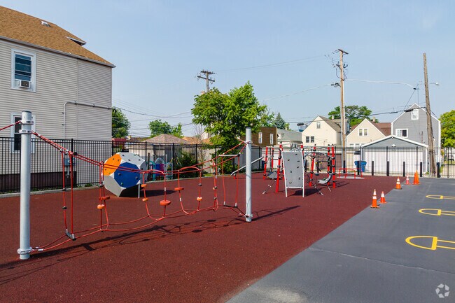 Theodore Roosevelt Elementary School features a renovated playground.