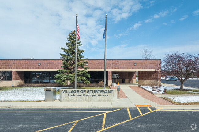 The Village of Sturtevant is a city right next to Racine, WI.