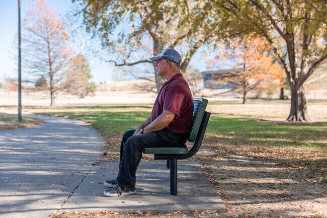 Cessna Park provides quiet green space near Fabrique.