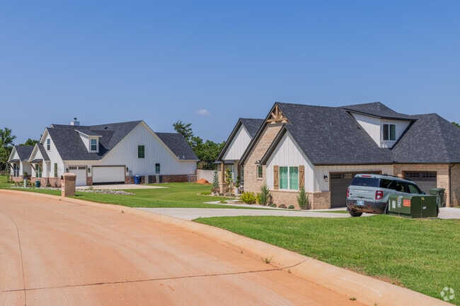 Newer homes are springing up all around East Edmond.