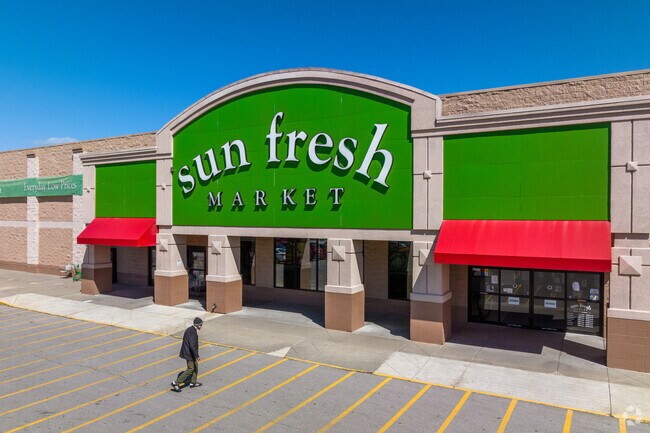 Sun Fresh Market at Chouteau Crossings Shopping Center, is minutes away from Maple Park.