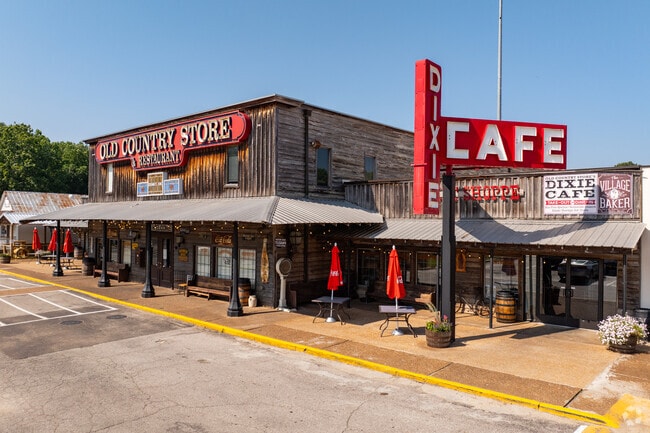 Brook Shaw's is a part of Casey Jones Village, a popular local attraction.